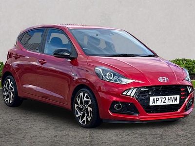 Usado Hyundai i10 N Line 99 HP (72 kW) 2023 Vermelho Citadino