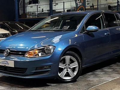 Used VW Golf VII Edition 110 HP (80 kW) 2016 Blue Hatchback