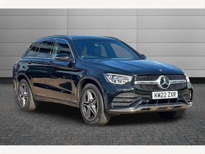Used Mercedes GLC220 AMG line 191 HP (140 kW) 2022 Black SUV