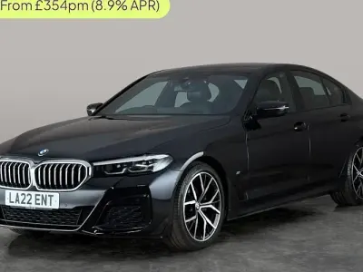 Used BMW 520 M Sport 190 HP (139 kW) 2022 Black Sedan
