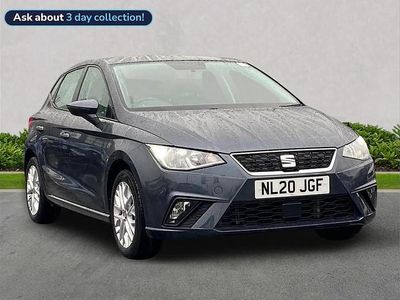 Used Seat Ibiza SE Technology 95 HP (69 kW) 2020 Grey Hatchback