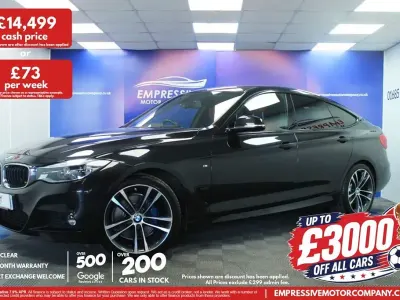Used BMW 320 Gran Turismo M Sport 184 HP (135 kW) 2019 Black Coupe