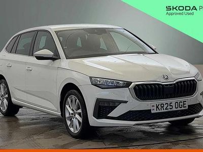 Candy white Used 2025 Skoda Scala SE L Hatchback | £21,950 (Expensive)