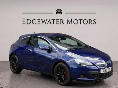 Used Vauxhall Astra GTC SRi 200 HP (147 kW) 2015 Blue Hatchback