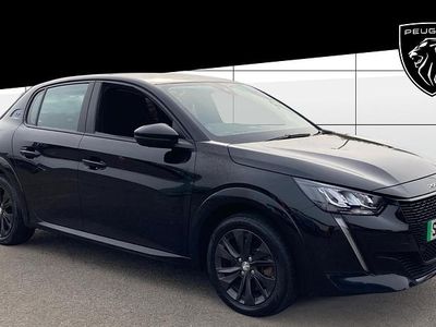 Used Peugeot e-208 Allure 100 kW (136 HP) 2021 Black Hatchback
