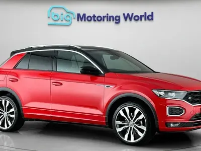 Used VW T-Roc R-line 150 HP (110 kW) 2019 Red SUV