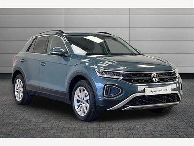 Used VW T-Roc Match 150 HP (110 kW) 2025 Blue SUV