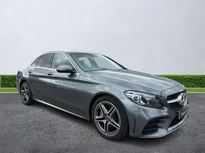 Used Mercedes C220 AMG Line Premium 2019 Grey Sedan