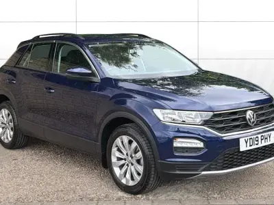 Used VW T-Roc SE 150 HP (110 kW) 2019 Blue SUV