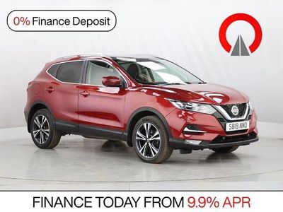 Used Nissan Qashqai N-Connecta 115 HP (84 kW) 2019 Red SUV