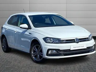 Used VW Polo R-line 110 HP (80 kW) 2021 Pure white Hatchback