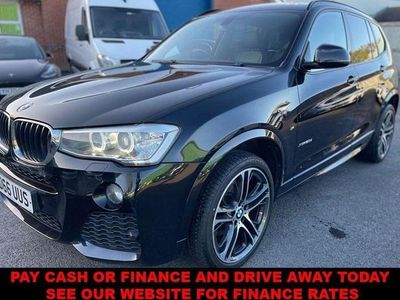 Black Used 2016 BMW X3 M Sport SUV | £12,995 (Fair price)