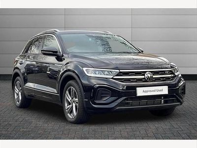 Black Used 2025 VW T-Roc R-line SUV | £26,950 (Fair price)