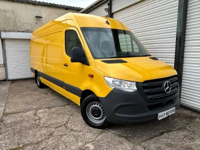 Used Mercedes Sprinter Progressive 2020 Yellow Van