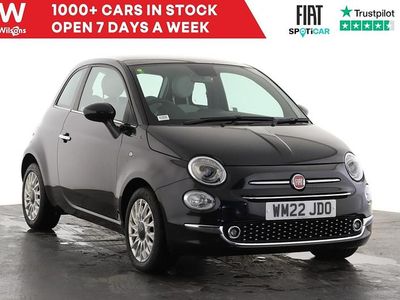 Black Used 2022 Fiat 500 Dolcevita Hatchback | £10,499 (Fair price)