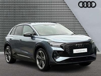 Used Audi Q4 e-tron Black Edition 206 kW (281 HP) 2024 Blue SUV