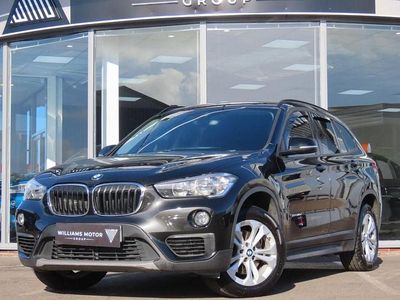Begagnad BMW X1 Comfort Edition 148 HK (108 kW) 2017 Svart SUV