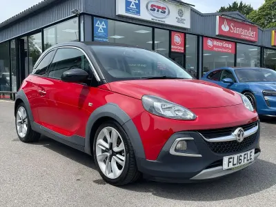 Used Vauxhall Adam Rocks 2016 Red Hatchback