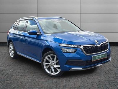 Used Skoda Kamiq SE L Executive 115 HP (84 kW) 2024 Blue SUV