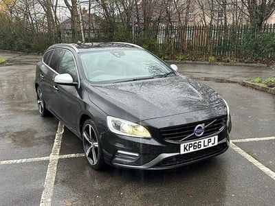 Black Used 2016 Volvo V60 R-Design Estate | £7,995 (Good price)