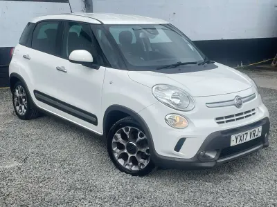 Used Fiat 500L Trekking 95 HP (69 kW) 2017 White MPV