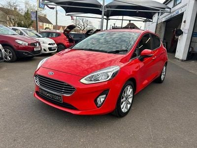 Used Ford Fiesta Titanium 125 HP (91 kW) 2018 Red Hatchback