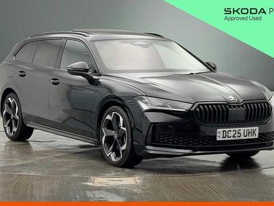 Used Skoda Superb SportLine 150 HP (110 kW) 2025 Midnight black metallic Estate