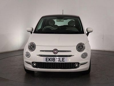 Used Fiat 500 Lounge 69 HP (50 kW) 2018 White Hatchback