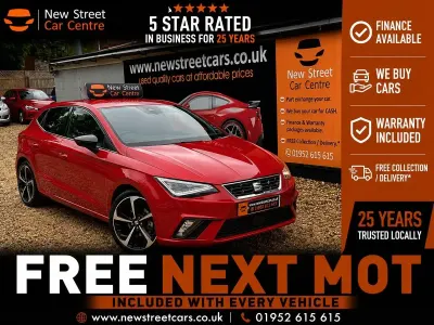 Used Seat Ibiza FR Sport 2022 Red Hatchback