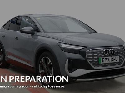 Used Audi Q4 Sportback e-tron S-Line 150 kW (204 HP) 2022 Grey SUV