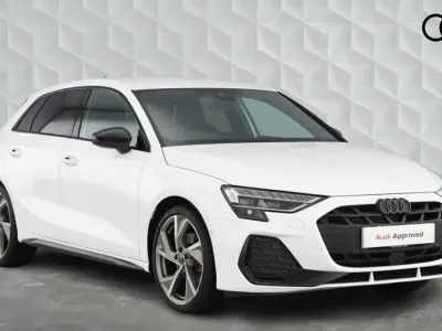 Used Audi A3 Sportback Black Edition 2024 White Hatchback
