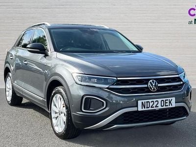 Grey Used 2022 VW T-Roc Style SUV | £18,700 (Fair price)