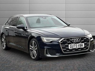 Firmament blue Used 2023 Audi A6 S-Line Estate | £31,550 (Fair price)