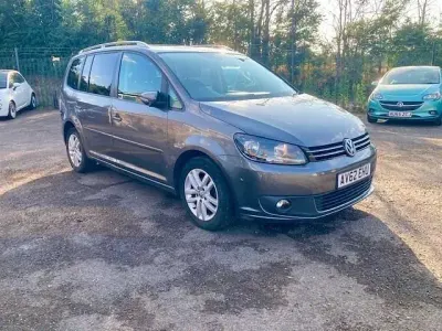 Used VW Touran SE 105 HP (77 kW) 2012 Grey MPV