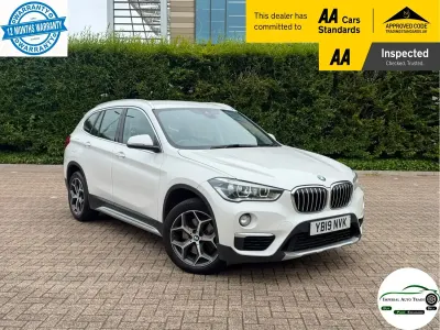 Used BMW X1 Sport Line 192 HP (141 kW) 2019 White SUV