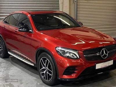 Red Used 2017 Mercedes GLC250 AMG line Coupe | £17,990 (Fair price)