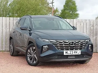 Używany Hyundai Tucson Premium 150 KM (110 kW) 2023 Niebieski SUV
