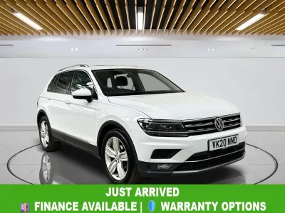 Second-hand VW Tiguan SEL 150 CP (110 kW) 2020 Alb SUV