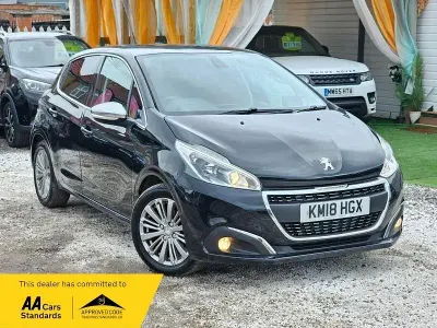 Used Peugeot 208 Allure 2018 Black Hatchback