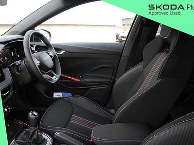 Used Skoda Fabia Monte Carlo 113 HP (83 kW) 2025 Phoenix orange metallic black magic pearl effect Hatchback