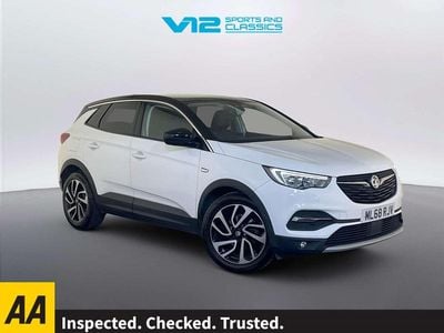 Used Vauxhall Grandland X Elite 130 HP (95 kW) 2018 White SUV