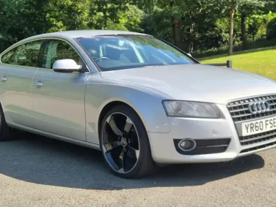 Used Audi A5 170 HP (125 kW) 2010 Silver Coupe