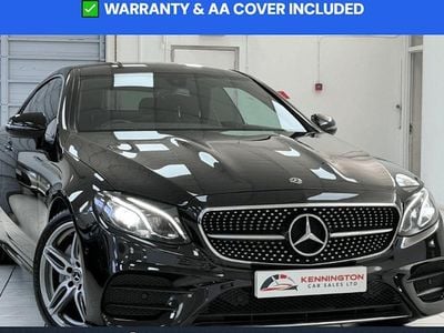 Used Mercedes E220 AMG line 194 HP (142 kW) 2019 Black Coupe