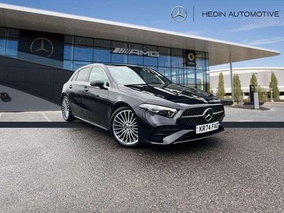 Used Mercedes A200 AMG Line Premium Plus 163 HP (119 kW) 2024 Black Hatchback
