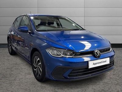 Used VW Polo Life 95 HP (69 kW) 2023 Blue Hatchback