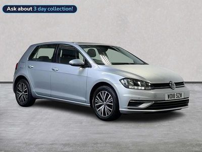 Silver Used 2018 VW Golf VII SE Hatchback | £11,487 (Fair price)