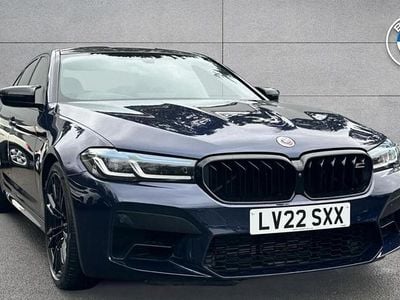 Blue Used 2022 BMW M5 Competition Edition | £64,688 (Fair price)
