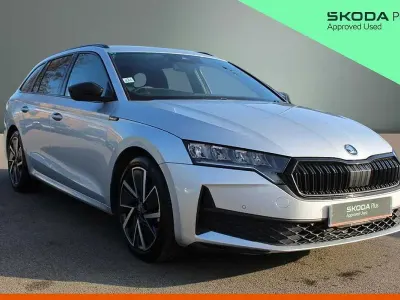 Used Skoda Octavia SportLine 110 HP (80 kW) 2025 Silver Estate