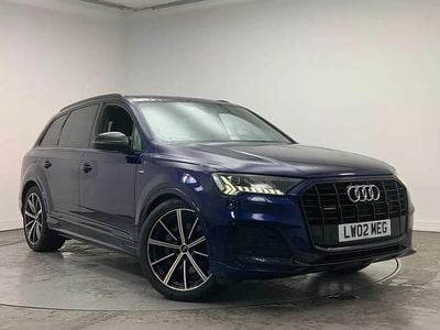 Used Audi Q7 Black Edition 281 HP (206 kW) 2023 Blue SUV