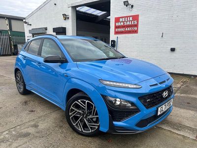 Used Hyundai Kona N Line 120 HP (88 kW) 2022 Blue SUV